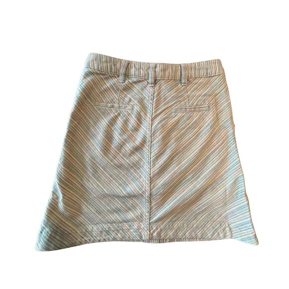 Anthropologie - Pilcro Pastel Striped Skirt | Women’a Size 2 | Mini A-line Cut - Picture 7 of 9